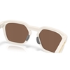 Picture of Oakley HSTN SQ Sunglasses - White/Gold