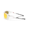 Picture of Oakley Lateralis Sunglasses - Matte Vapor/Prizm Ruby Polarized