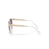 Picture of Michael Kors Pienza Sunglasses - Transparent Frame/Pink Lens