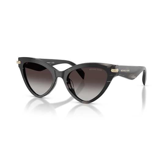 Picture of Michael Kors Roanoke Sunglasses - Black Frame/Grey Lens