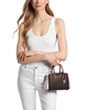Picture of Michael Kors Laila XS Crossbody - Chocolate Multi