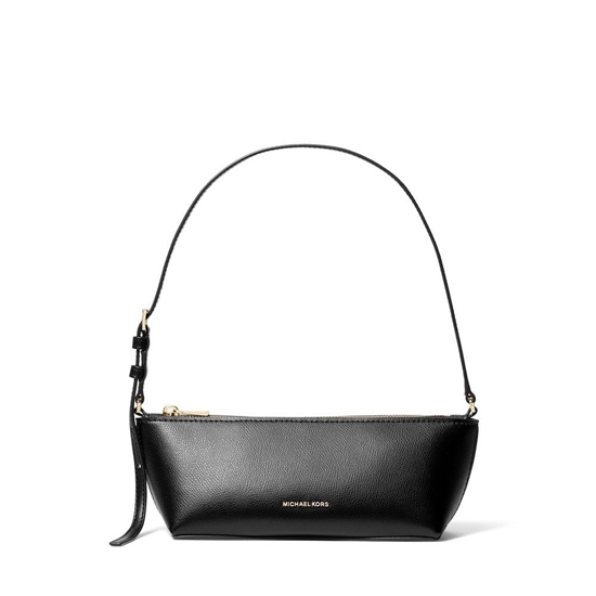 Picture of Michael Kors Laila Small E/W Pochette - Black