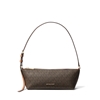 Picture of Michael Kors Laila Signature Small E/W Pochette - Brown/Acorn
