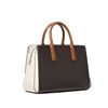 Picture of Michael Kors Laila Medium Satchel - Chocolate Multi