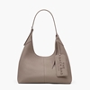 Picture of Marc Jacobs The Belted Sack Leather Bag - Cement
