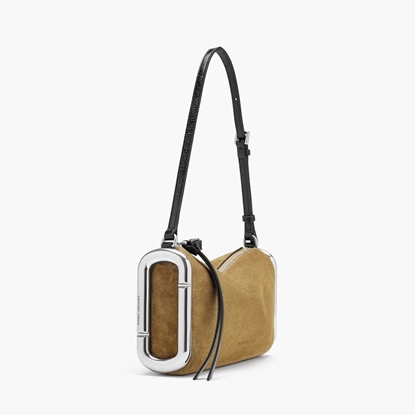 Picture of Marc Jacobs Suede Scene Small Shoulder Bag - Hazelnut