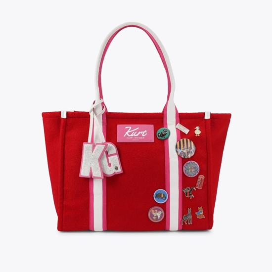 Picture of Kurt Geiger Southbank Large Shopper - Red