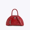Picture of Kurt Geiger Sloane Bowling Bag - Red Patent