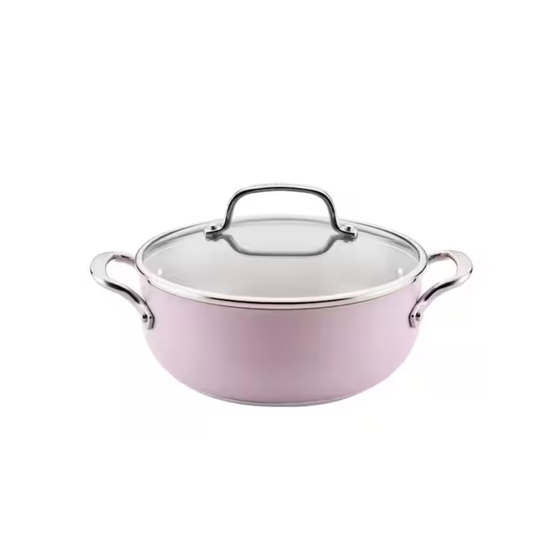 Picture of KitchenAid Color Stainless Steel 3-Ply Casserole - Wildflower