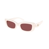 Picture of Coach Rectangular Sunglasses with White Frame