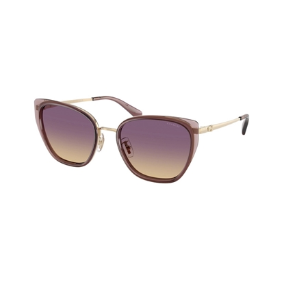 Picture of Coach Cat Eye Sunglasses - Violet Frame/Lens