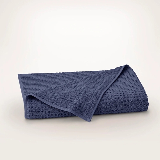Picture of Boll & Branch Turkish Waffle Bath Sheet - Cstl Navy, One Size