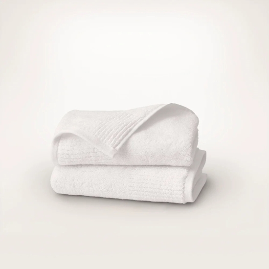 Picture of Boll & Branch Turkish Ultra Plush Washcloth Set - White, Multi