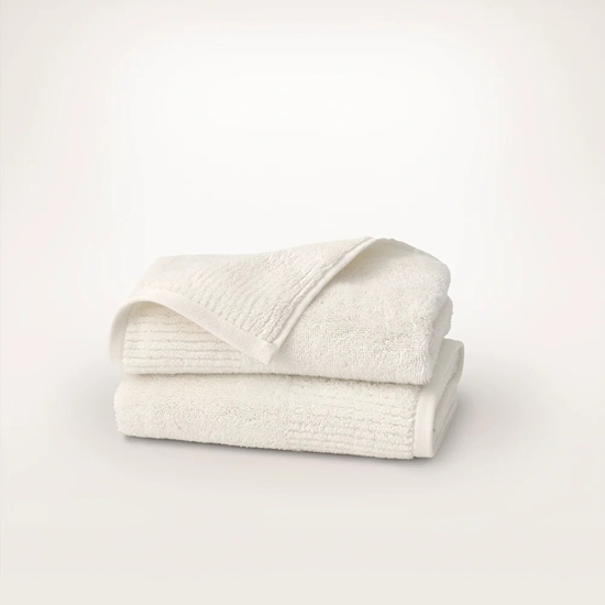 Picture of Boll & Branch Turkish Ultra Plush Washcloth Set - Cream, Multi