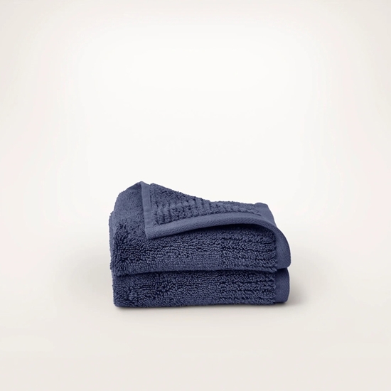 Picture of Boll & Branch Turkish Ultra Plush Washcloths - Cstl Nvy, Multi