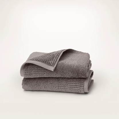 Picture of Boll & Branch Turkish Ultra Plush Hand Towel Set- Stone, Multi