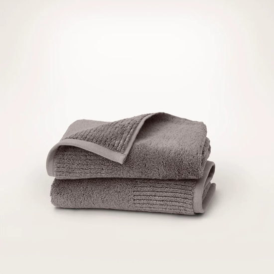 Picture of Boll & Branch Turkish Ultra Plush Hand Towel Set- Stone, Multi