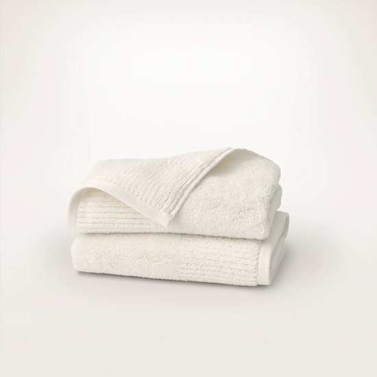 Picture of Boll & Branch Turkish Ultra Plush Hand Towel Set- Cream, Multi