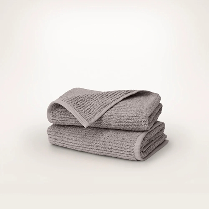 Picture of Boll & Branch Turkish Ribbed Hand Towel Set - Stone, Multi