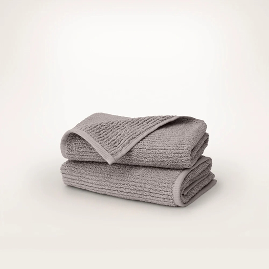 Picture of Boll & Branch Turkish Ribbed Hand Towel Set - Stone, Multi