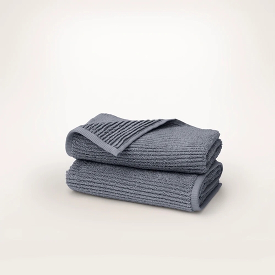 Picture of Boll & Branch Turkish Ribbed Hand Towel Set - Mineral, Multi