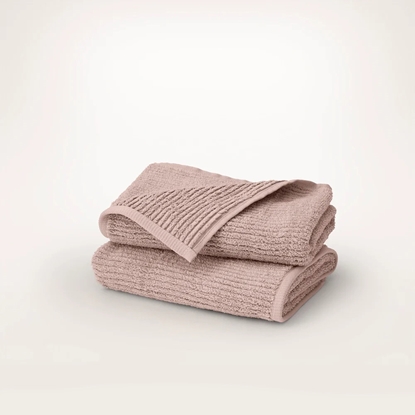 Picture of Boll & Branch Turkish Ribbed Hand Towel Set- Dusty Rose, Multi