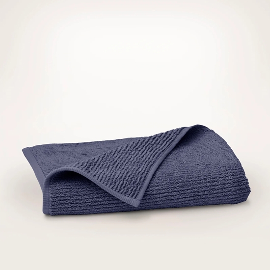 Picture of Boll & Branch Turkish Ribbed Bath Towel- Coastal Nvy, One Size