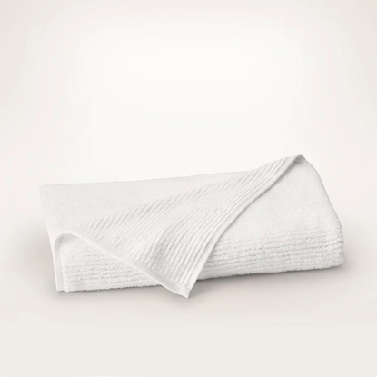 Picture of Boll & Branch Turkish Ribbed Bath Sheet - White, One Size