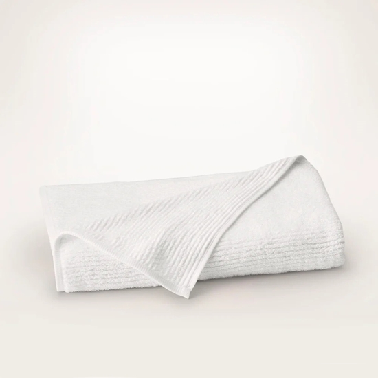 Picture of Boll & Branch Turkish Ribbed Bath Sheet - White, One Size