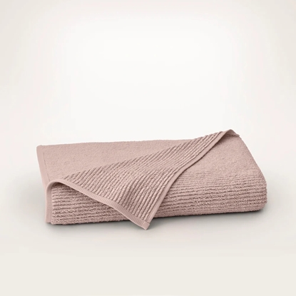 Picture of Boll & Branch Turkish Ribbed Bath Sheet - Dusty Rose, One Size