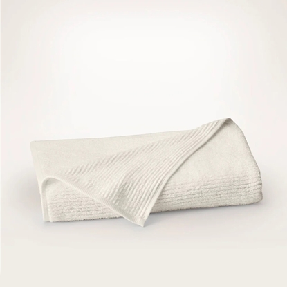 Picture of Boll & Branch Turkish Ribbed Bath Sheet - Cream, One Size