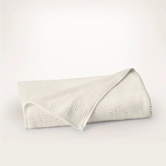 Picture of Boll & Branch Turkish Ribbed Bath Sheet - Cream, One Size