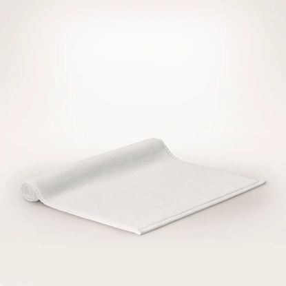 Picture of Boll & Branch Turkish Ribbed Bath Mat - White, Vanity