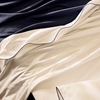 Picture of Boll & Branch Signature Piped Edge Sheet Set - Wht/Navy, Full