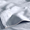 Picture of Boll & Branch Signature Piped Edge Sheet Set - Hyd/Wh, Twin XL