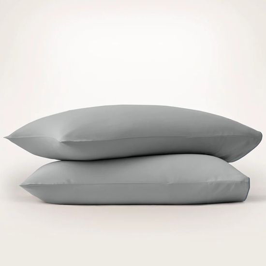 Picture of Boll & Branch Signature Piped Edge Pillowcase Set- Shr/Bls Std