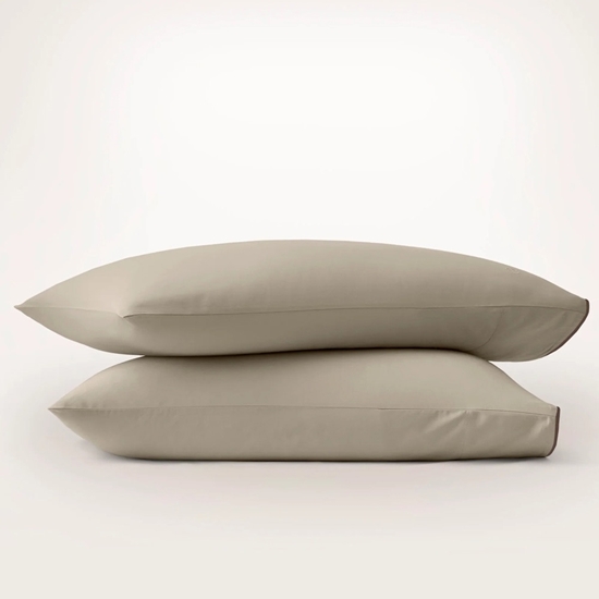 Picture of Boll & Branch Signature Piped Edge Pillowcase Set- Ok/Wln, Std