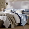 Picture of Boll & Branch Signature Piped Edge Pillowcase Set- Hyd/Wh, Std