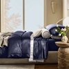 Picture of Boll & Branch Signature Hemmed Sheet Set- Cstl Navy, Split Kng