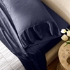 Picture of Boll & Branch Signature Hemmed Pillowcase Set- Cstl Navy, King