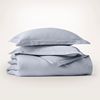 Picture of Boll & Branch Signature Hemmed Duvet Set- Hydrngea, Twn/Twn XL