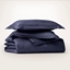 Picture of Boll & Branch Signature Hemmed Duvet Set- Cstl Nvy, Twn/Twn XL