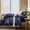 Picture of Boll & Branch Percale Hemmed Sheet Set - Coastal Navy, King