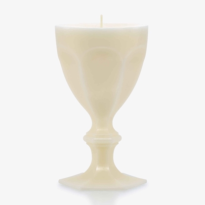 Picture of Baccarat Harcourt Wax Glass Candle - Ivory