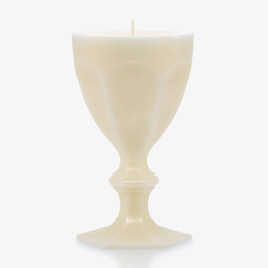 Picture of Baccarat Harcourt Wax Glass Candle - Ivory