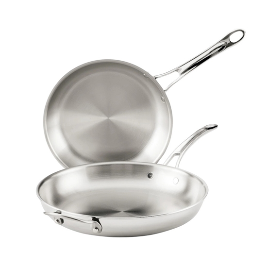 Picture of Anolon EverLast Tri-Ply Clad 2PC Fry Pan Set