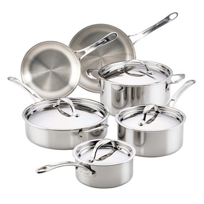Picture of Anolon EverLast Tri-Ply Clad 10PC Cookware Set