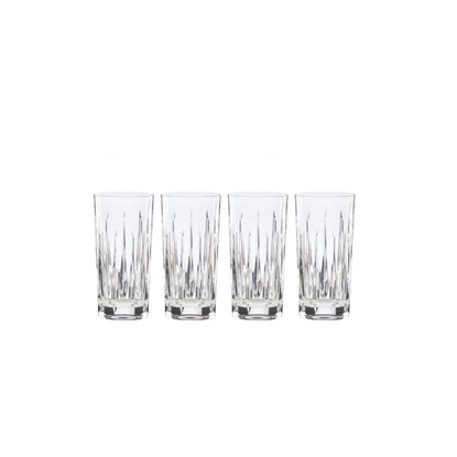 Picture of Reed & Barton Soho Crystal Highball Glasses - Set of 4
