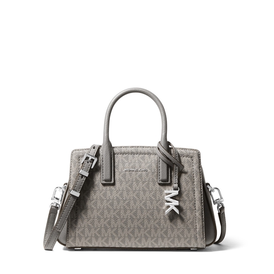 Picture of Michael Kors Laila XS Crossbody - Heather Grey