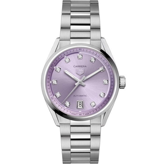 Picture of TAG Heuer Automatic 36MM Purple Diamond Dial with S/S Bracelet